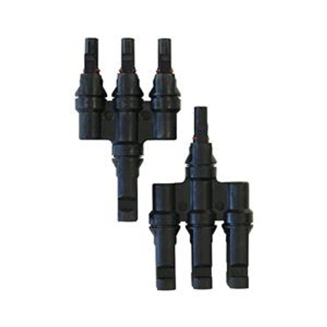 Renogy RNG-CNCT-MC4Y-M CORE Solar Mc4Y2 Branch Connectors MMMF+FFFM Pair,
