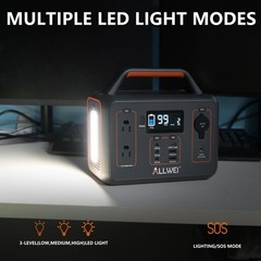 300W Portable Power Station 280Wh Solar Generator for Power Outage Backup