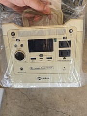 Portable Power Station 320W, 298Wh Backup Lifepo4 Battery, 2 X 110V/320W(Peak 64