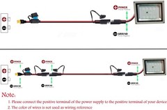 10AWG SAE to XT60 Connector Extension Cable,with 15A Protection Fuse for Safe…