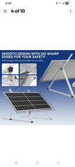 45 inch Adjustable Solar Panel RV Tilt Mount Brackets (2 Set) RV Kit System Flat