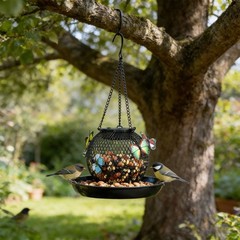 Innovative Solar Butterfly net Light Bird Attractor strong Build Brightens Your