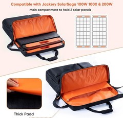 Jackery Solar Panel Carrying Case – Travel Storage Bag