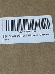 5.5” Solar Greenhouse Fan, 30W Chicken Coop Fan | Free Shipping