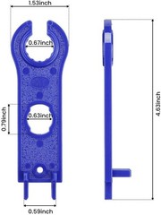 1 Pair Solar Connector Tool Assembly Spanners Wrenches, Solar Panel Connector…