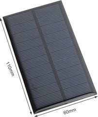 5V Micro Solar Panels, 10PCS 5V 200MA Solar Cells Kit Polycrystalline Solar P…
