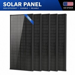 AeternaSol 5Pack 100W Solar Panel Mono 18V N-Type PV Off-Grid RV Home Roof Boat