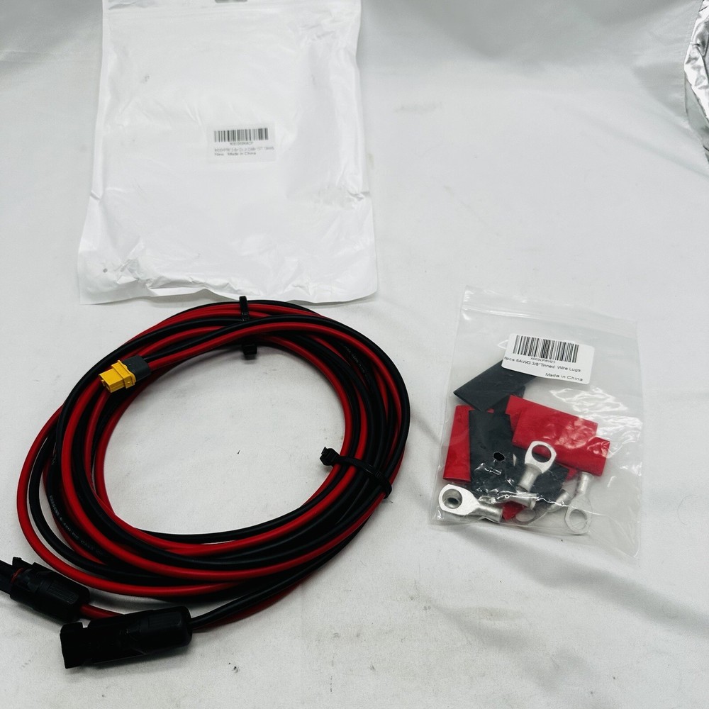 XT60 10 AWG 10ft Solar Connector Extension Cable Wire for Solar Panel Generator
