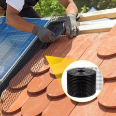 Solar Panel Bird Wire 8 In. X 98 Ft. Solar Panel Critter Guard Removable Garden