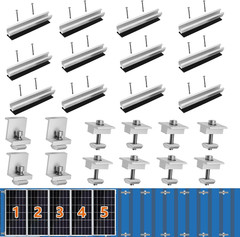 Solar Panel Mounting Brackets for Roof, Aluminum Solar Rails | Solar Panel Mount