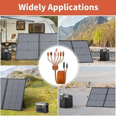 Solar Panel kit Portable 400W 31V foldable for ECOFLOW Power Station Refurbished