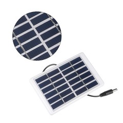 1.2W 6V Micro Solar Panel Module DIY Polysilicon with 3 Meters Wire