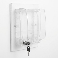 Transparent Waterproof Outdoor Socket Box Durable Plastic Protective Cover