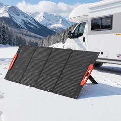 150W Foldable Monocrystalline Solar Panel, 23% Efficiency Portable ETFE Mono Sol