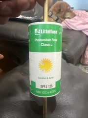Littelfuse PV Class J Fuse -SPJF 125A 1000VDC or Less