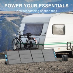 220W Portable Solar Panel USB XT60 for ECOFLOW Delta 2 3 Classic Powerstation