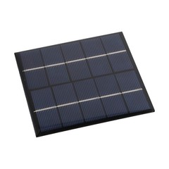Portable Polycrystalline Solar Panel 3W 5V Fast Charger for Outdoor Use
