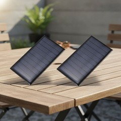 Set of 2 Mini Solar Panels – 5V 0.35W for Efficient DIY Solar Energy Solutions