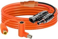 Solar Connector to DC 8mm Adapter Cable 12AWG + 14AWG Tinned Copper Wire 10FT