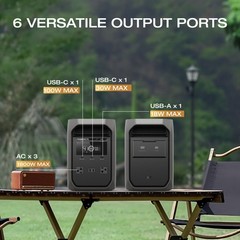 EcoFlow DELTA 3 Classic 1024Wh 1800W Portable Power Station LiFePO4 Battery