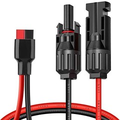 10AWG Solar Panel Cable Connector Kit, Compatible with Solar Connector and