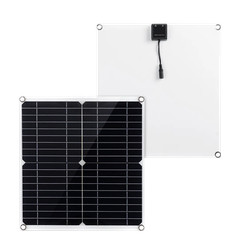 600W Dual Solar Panel Kit – 2 x 300W Portable PV Panels for RV Camping O0