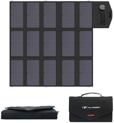ALLPOWERS Solar Charger 100W Solar Panel Foldable Portable with Dual 5V Usb18V D