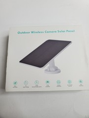 Outdoor Wireless Camera Solar Panel
