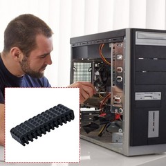 4 Pack Easy Installation 24Pin Cable Organizers Suitable for Gaming Laptop Case