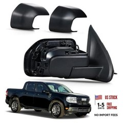 Side Mirror Assembly Compatible with 2022 R – 3 Pins & Textured Black &Primed