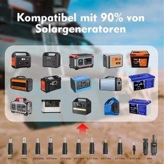 200W 18V Folde Solar Panel Kit Solar Charger for RV Camping Fishing Outdoor US