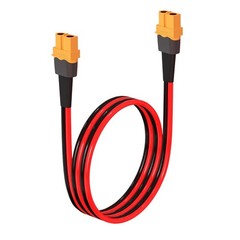 10 AWG XT60 to XT60 Female to Male Connector Solar Extension Charging Cable 1M