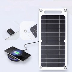 35W Solar Charger Portable Dual USB Solar Panel RV Camping Waterproof US STOCKIB