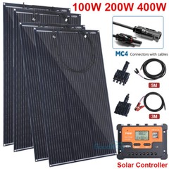 400 Watts Solar Panel Kit 12Volt Battery Charger w/ Controller Caravan Boat RV