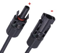 Versatile 10AWG Solar Connector Cable – MC-4 to SAE with REVERSE Polarity Kit