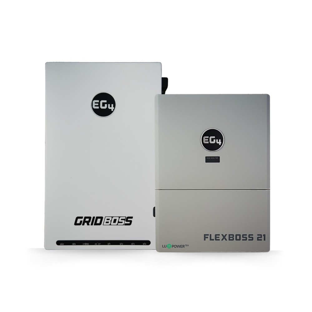 Solar kit EG4 FlexBOSS21 Inverter V1.1 EG4 GridBOSS MID V3.1 Off-Grid Grid-Tie