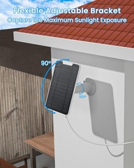 5W Arlo Solar Panel Charger Compatible with Arlo Essential Spotlight/XL Spotl…