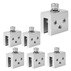 6Pcs Solar Panel Mounting Standing Seam Clamp Aluminum Roof Mount Bracket