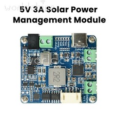 6-24V Solar Panel Power Management Module 5V 3A Supports MPPT, PD QC FCP SFCP