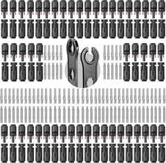 10-100Set Male Female Wire Cable Connector Set Solar Panel Waterproof Connector
