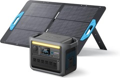 C1000 Portable Power, 1800W (Peak 2400W) Solar Generator, Full Charge in 58 Min