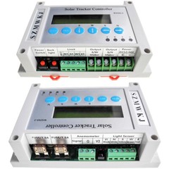 6000N Dual Axis Solar Tracker Controller W/ 18″ Linear Actuators Anemometer Kits