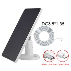 Solar Panel 4W Kit for Ring Spotlight Camera/Ring Stick Up Indoor/Outdoor Camera