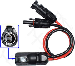 10AWG 2 Pin Power Industrial Circular Connector，For Furrion,Solar Panel Suitcase