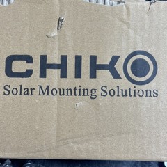 CHIKO Solar Module Mounting Clamps, Mounting System Grounding Clip LOT OF 20