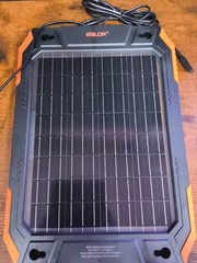 £BALDR 12V 13W Solar Car Battery Charger, MPPT Technology, IP67 Waterproof (B3)