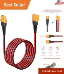 XT60 Extension Cable 35FT – Ideal Solution for Remote Control & Portable Power