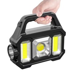 Solar Rechargeable Torches With Adjustable Brightness For Nighttimes Activity