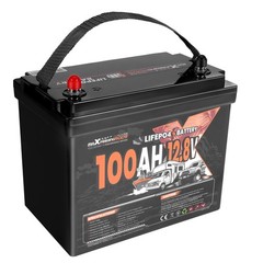 100Ah 12V Lithium Battery for Off Grid Solar Backup, Low Temp Cutoff BMS