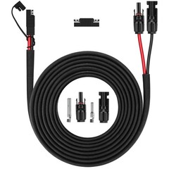 Flexible 10AWG SAE Cable for Solar Panel Connections